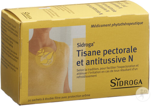 Sidroga Tisane Pectorale Et Antitussive N 20 Sachets