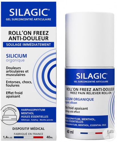 Silagic Freeze Roll'On Anti-Douleur 40ml