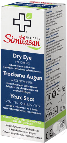 Similasan Yeux Secs Gouttes Ophtalmiques 10ml