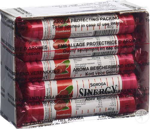 Sinergy Sucre De Raisin Framboise 15x40g