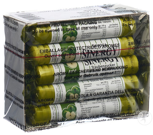 Sinergy Sucre De Raisin Pomme 15x40g