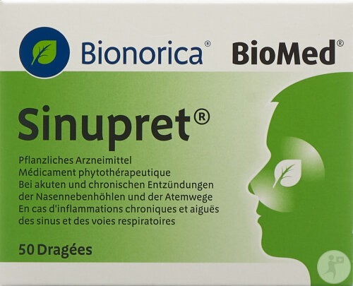 Sinupret Dragée 50 Pièces