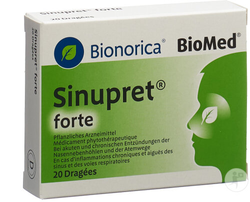 Sinupret Forte Dragées 20 Pièces