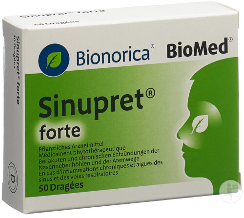 Sinupret Forte Dragées 50 Pièces