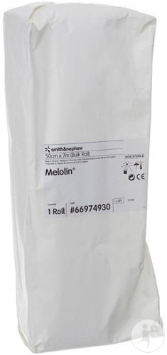 Smith&Nephew Melolin Compresse Absorbante Non Adhérente 50cm x 7m 1 Pièce
