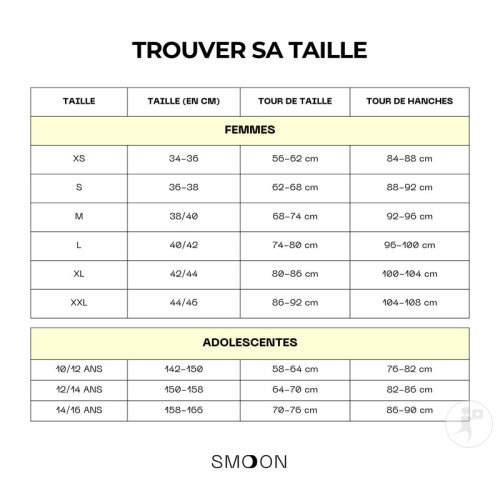 Smoon Culotte Menstruelle Sans Couture Séléné Flux Moyen Beige XL 1 Pièce-3