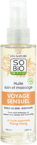So'Bio Étic Huile Soin Et Massage Voyage Sensuel À L'Huile Essentielle Ylang-Ylang Bio 100ml
