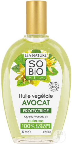 So'Bio Étic Huile Végétale D'Avocat Protège Et Fortifie Flacon 50ml