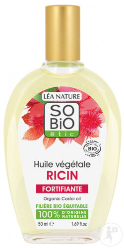 So'Bio Étic Huile Végétale Ricin Bio Flacon 50ml