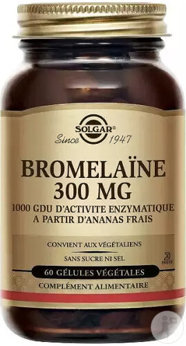 Solgar Bromelaïne Digestion Système Digestif 60 Gélules