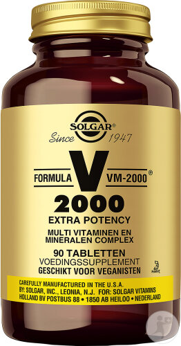 Solgar Formula VM-2000 Multivitamines Et Minéraux 90 Comprimés