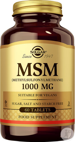 Solgar MSM 1000mg Comprimés 60