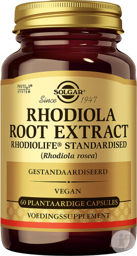 Solgar Rhodiole Root Extract 60 Gélules Végétales