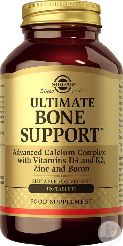 Solgar Ultimate Bone Support Formule Osseuse 120 Comprimés