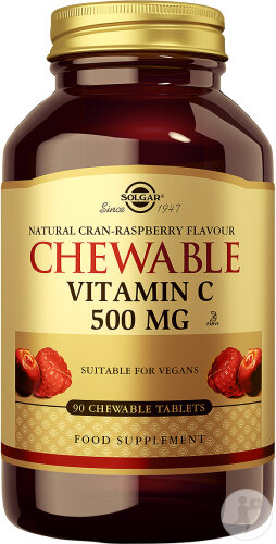 Solgar Vitamin C 500 Mg 90 Comprimés À Croquer
