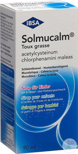 Solmucalm Toux Grasse Sirop Enfant 180ml