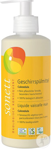 Sonett Liquide Vaisselle Calendula Flacon Pompe 300ml