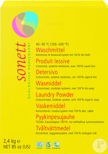 Sonett Produit Lessive Poudre 2,4kg