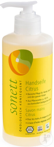 Sonett Savon Mains Citrus Flacon-Pompe 300ml