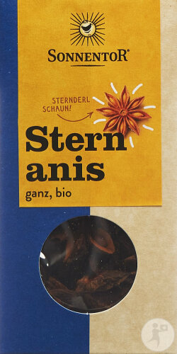 Sonnentor Anis Etoilé Entier Bio 25g