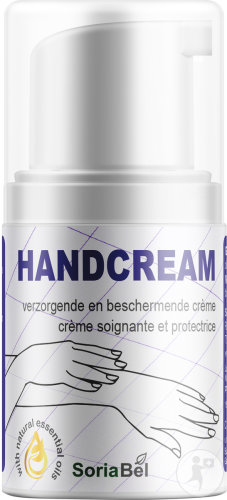 Soria Natural Crème Soignante Et Protectrice Mains Flacon Pompe 50g