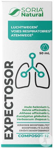 Soria Natural Expectosor Formule XXI Composor N12 Flacon 50ml