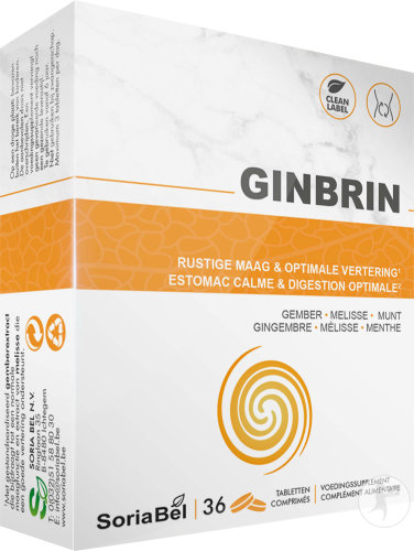 Soria Natural Ginbrin 10mg Comprimés 36