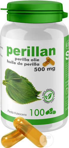 Soria Natural Perillan 500mg Huile De Perilla 100 Capsules (6127)
