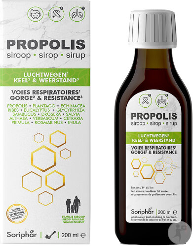 Soria Natural Propolis Sirop Confort Respiratoire 200ml
