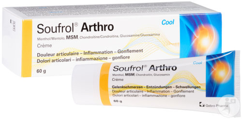 Soufrol Arthro Crème Tube 120g