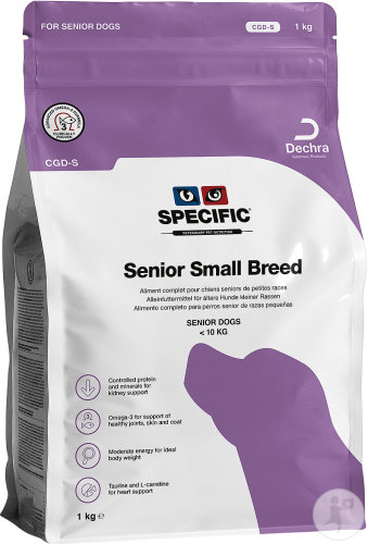 Specific CGD-S Senior Small Breed Chiens Séniors De Petite Race 1kg