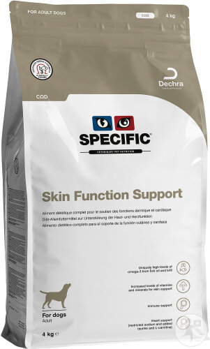 Specific COD Skin Function Support Chiens Adultes Problème De Peau 3x4kg
