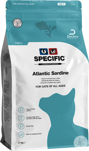 Specific FQD-F Atlantic Sardine Aliment Complet Pour Chats Adultes 2kg