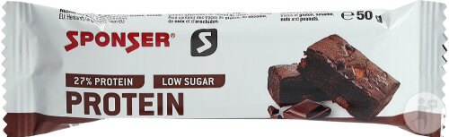 Sponser Protein Low Carb Barre Protéinée Choco Brownie 50g