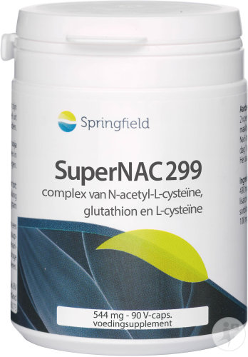 Springfield SuperNAC Avec NAC Et Gluthation 90 Gélules