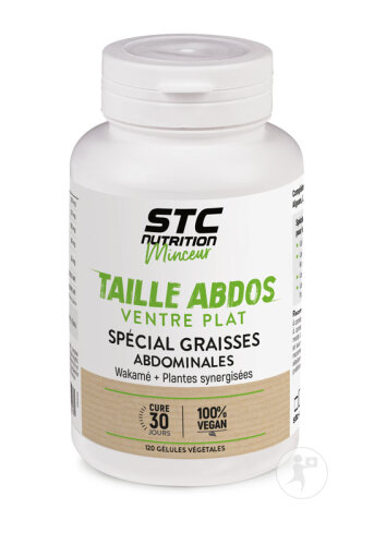 STC Nutrition Taille Abdos Ventre Plat 120 Capsules-2