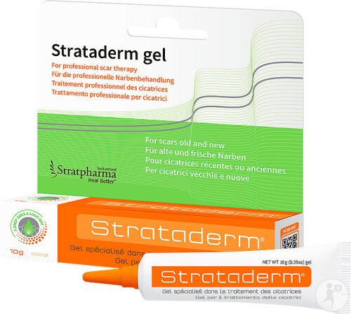 Strataderm Gel De Silicone Traitement Des Cicatrices Nouvelles Et Anciennes 10g