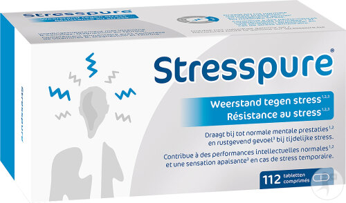 Stresspure Complexe Vitamine B + Magnésium 112 Comprimés