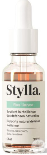 Stylla Résilience Pour Chats Flacon Compte-Gouttes 30ml