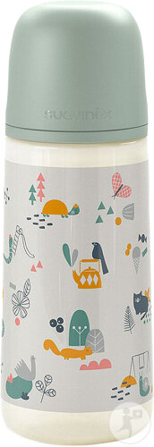 Suavinex A Walk In The Park Biberon Débit Dense Vert 360ml