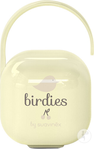 Suavinex Birdies Porte-Sucette Beige 1 Pièce