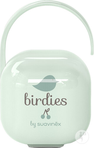Suavinex Birdies Porte-Sucette Vert 1 Pièce