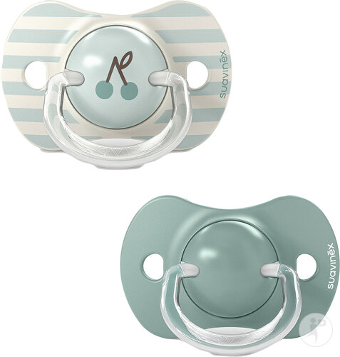 Suavinex Birdies Sucettes Symetriques SX Pro +18 Mois Vert 2 Pièces