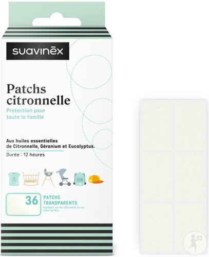 Suavinex Patchs À La Citronnelle 36 Pièces