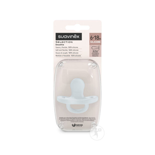 Suavinex Sucette Reversible SXPro 6/18 Mois Colour Essence Bleu 1 Pièce-3