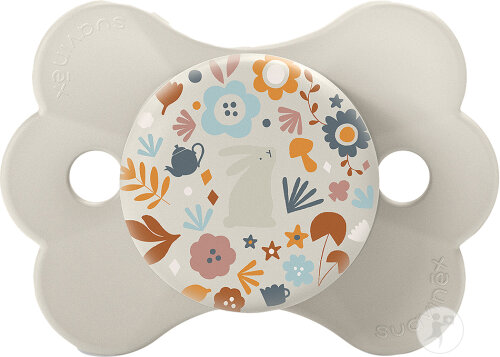 Suavinex Sucette Symétrique SX Pro 6/18m Wonderland Ivoire 1 Pièce