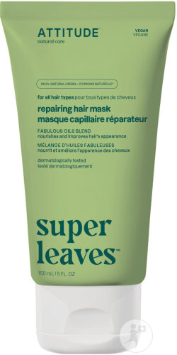 Attitude Super Leaves Masque Capillaire Réparateur Mélange D'Huiles Fabuleuses Tube 150ml