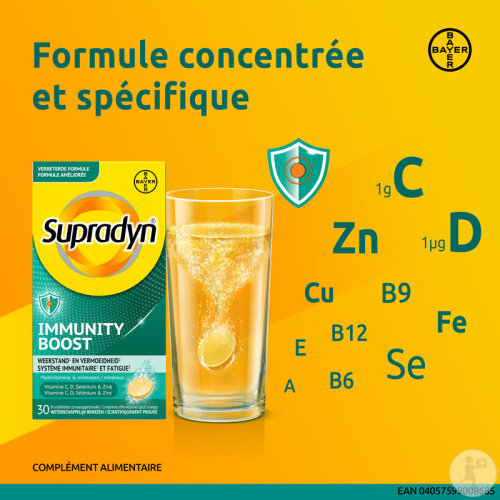 Supradyn Immunity Boost Multivitamine 30 Comprimés Effervescents-4