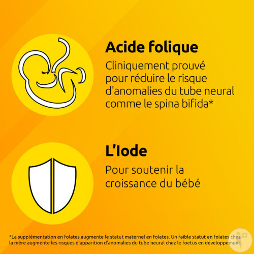 Supradyn Prenatal Multivitamines Avec Acide Folique + DHA/EPA Dès La Grossesse 60 Capsules-4