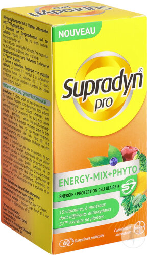 Supradyn Pro Energy-Mix + Phyto 60 Comprimés